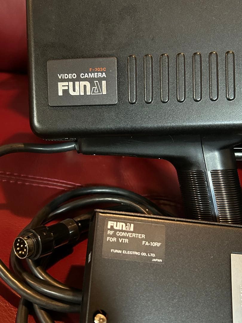 フナイ ポータブル VTR F-703V レトロ　カメラ