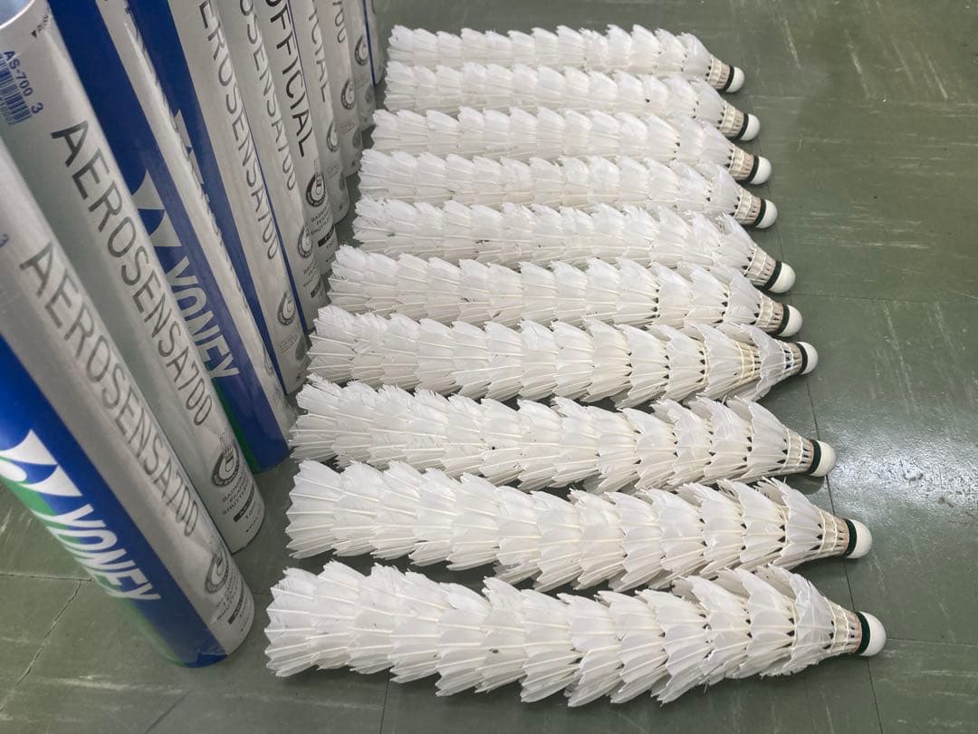 エアロセンサ700・600など　リペア済みシャトル基礎・ノック用130個