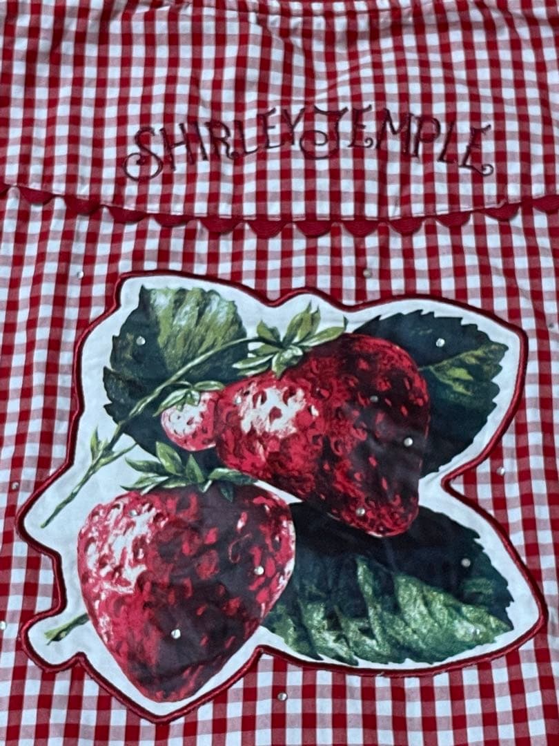 シャーリーテンプル いちご　ジャケット＆スカート セットアップ　130