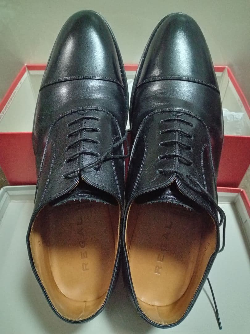 Y*M様 REGAL GORE-TEX ビジネスシューズ ブラック 27cm