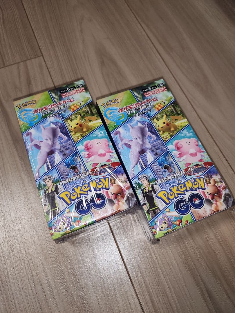 【新品シュリンク付きポケセンオンライン産】ポケモンGO 2ボックス