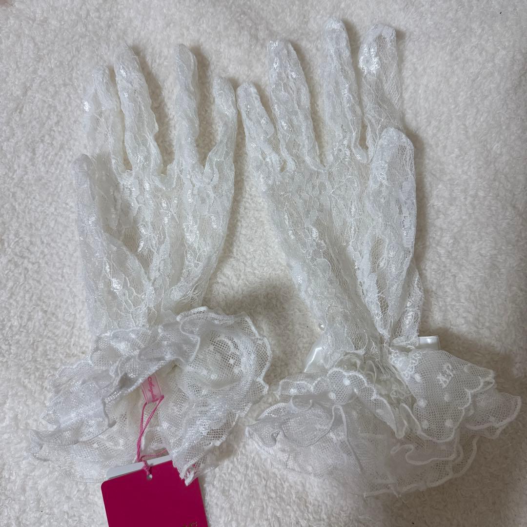 アンジェリックプリティ グローブ 白