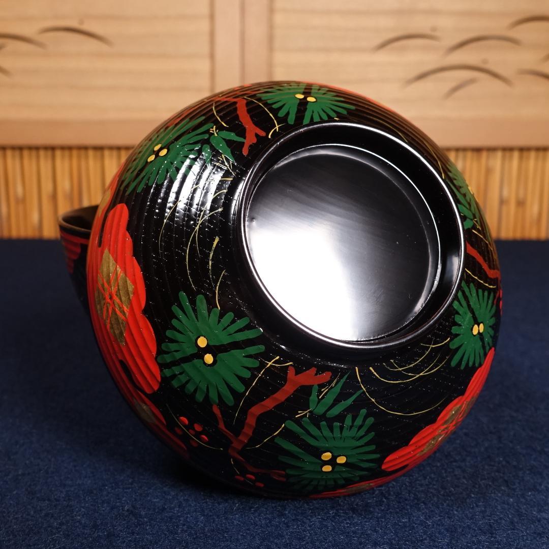 塗師 和田璜斎 秀衡絵 煮物椀 秀衡椀 10客 共箱