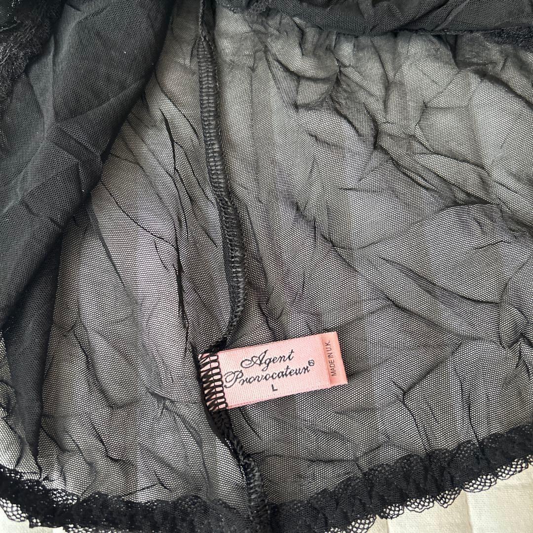 レア Agent Provocateur【L】キャミソール スカル /ドクロ