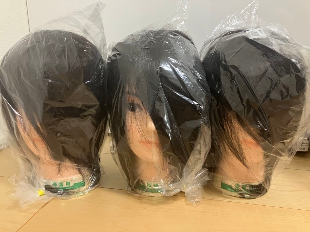 【新品】国家試験練習用カットウィッグ