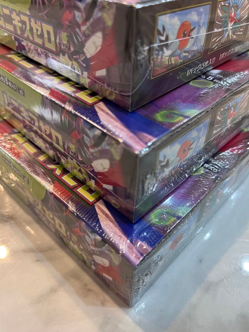 ポケモンカード ムニキスゼロ3BOX 新品未開封シュリンク付き