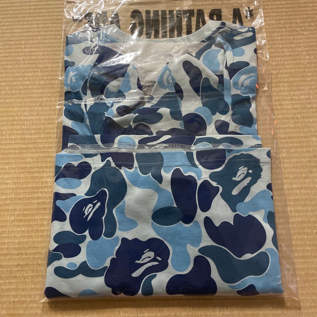 トップス A BATHING APE COMO COLLEGE LS TEE
