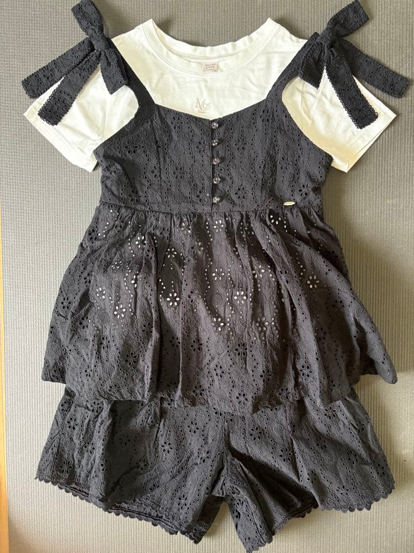 週末特価！メゾピアノ　setupコーデ3点セットsize150