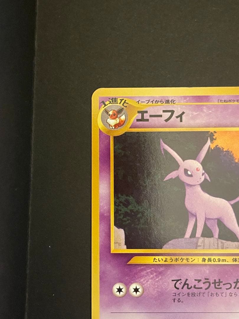ポケモンカード　エーフィ　旧裏　プレミアムファイル