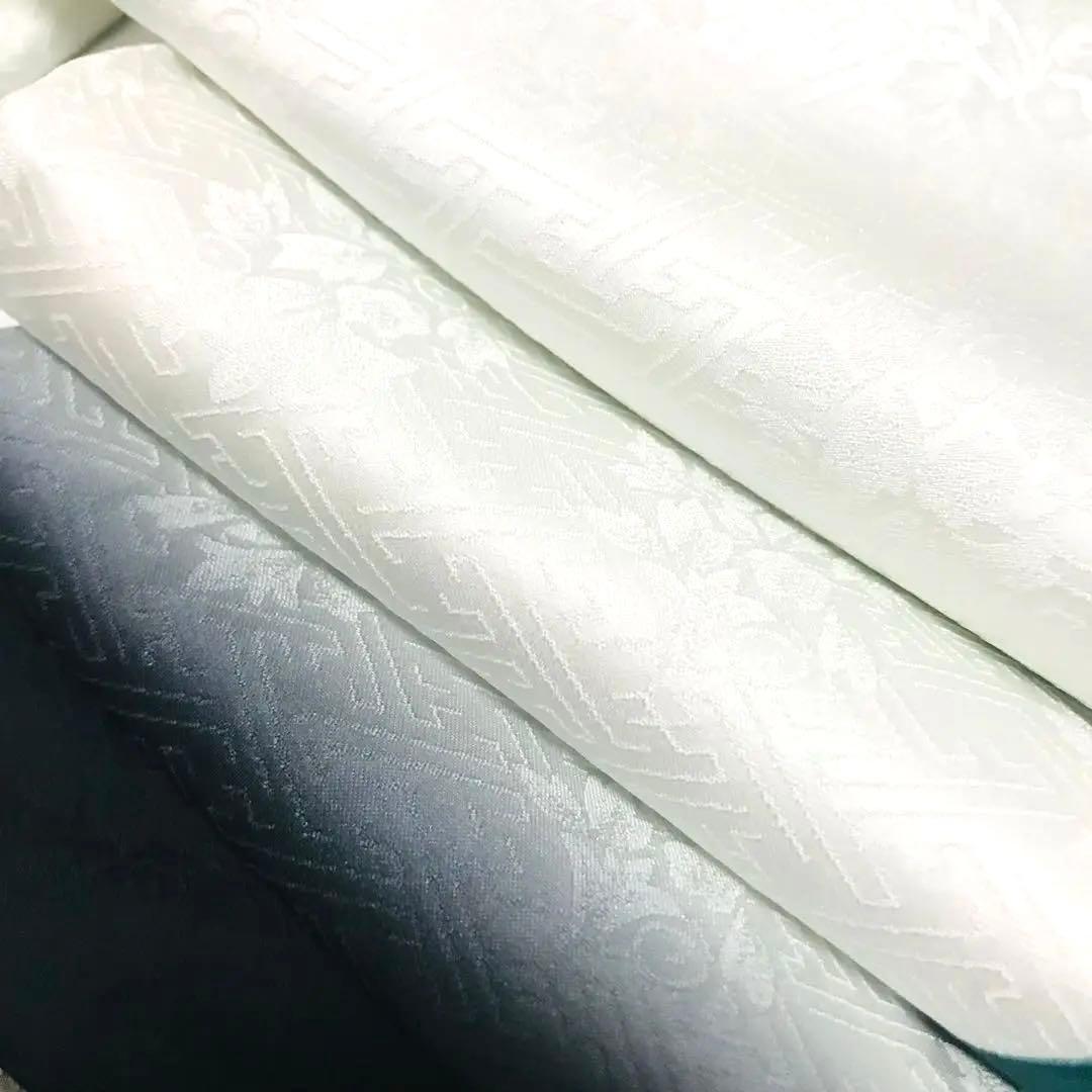 【新品未使用】手書き京友禅 お宮参り 産着 祝着 襦袢付 新品たとう紙付 正絹