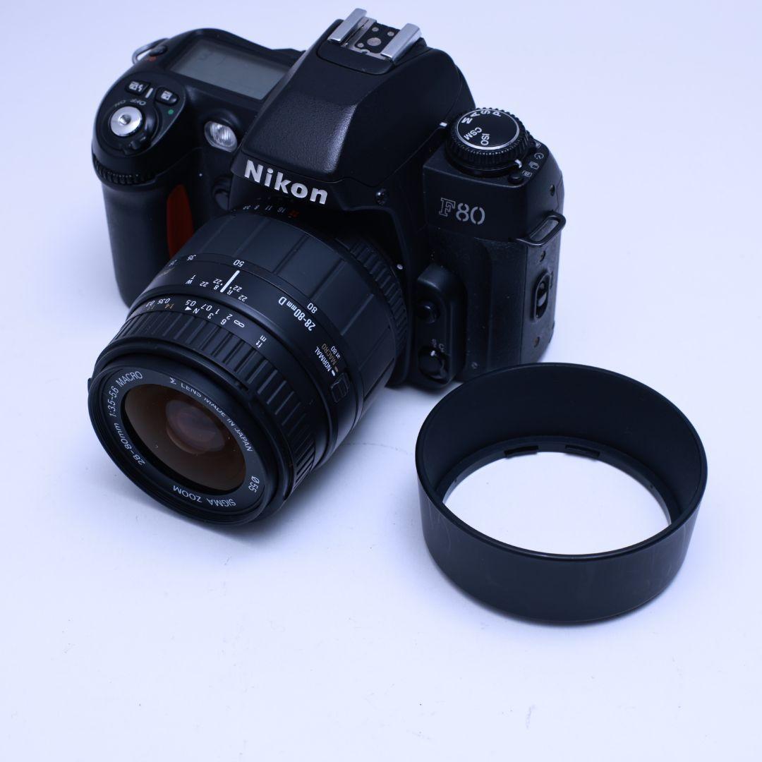 フィルムカメラ Nikon F80S レンズ 電池付き