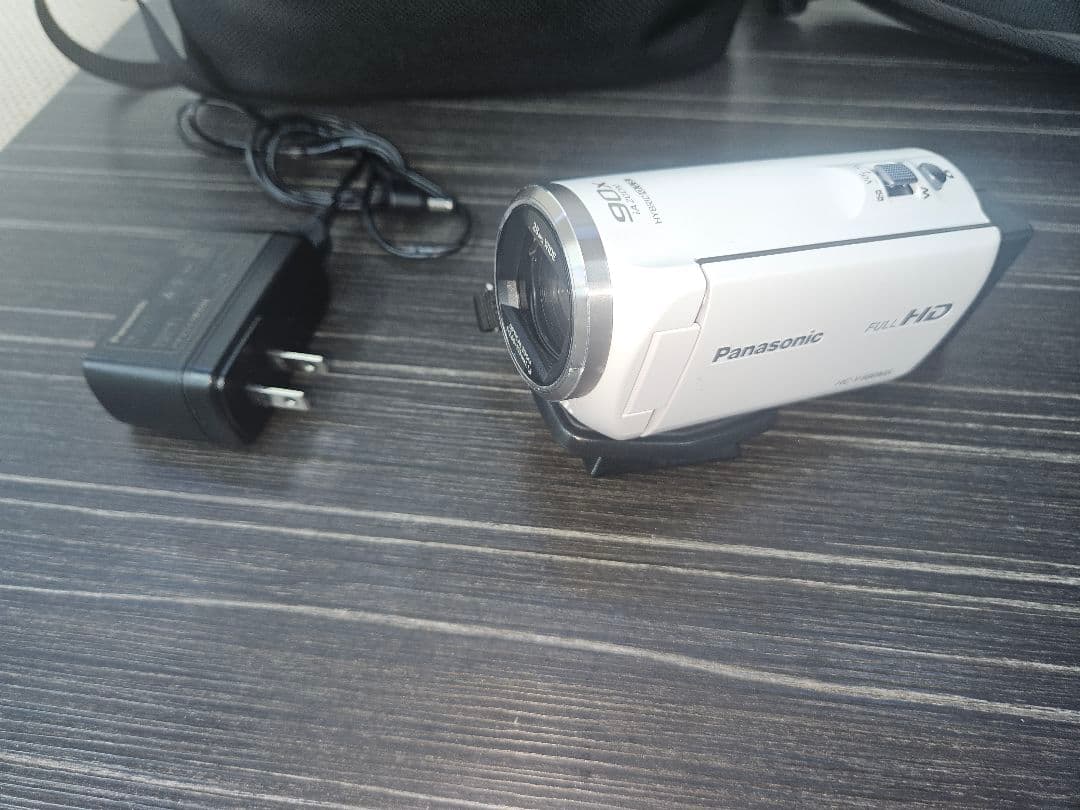 美品 Panasonic HC-V480MS HDビデオカメラ ホワイト