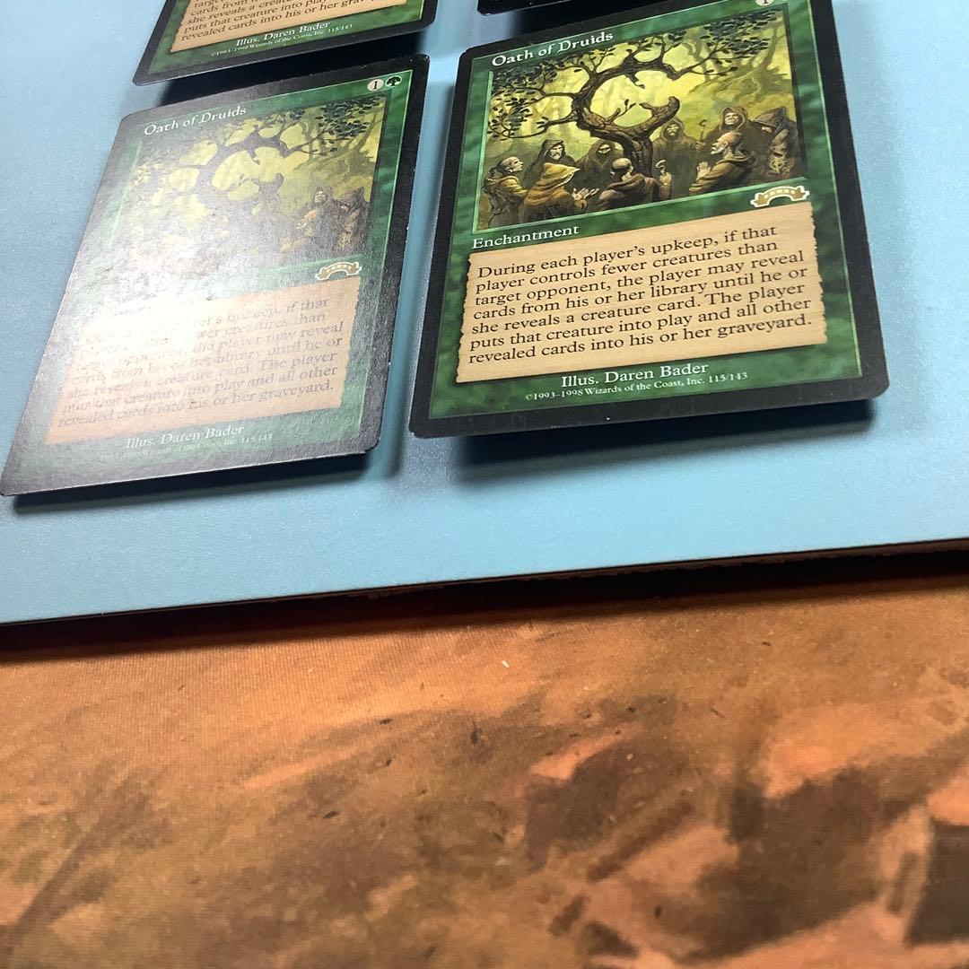 ドルイドの誓い/Oath of Druids EXO英語4枚セット