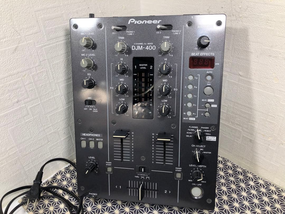 pioneer dj パイオニア　DJM-400 縦横フェーダーメンテナンス