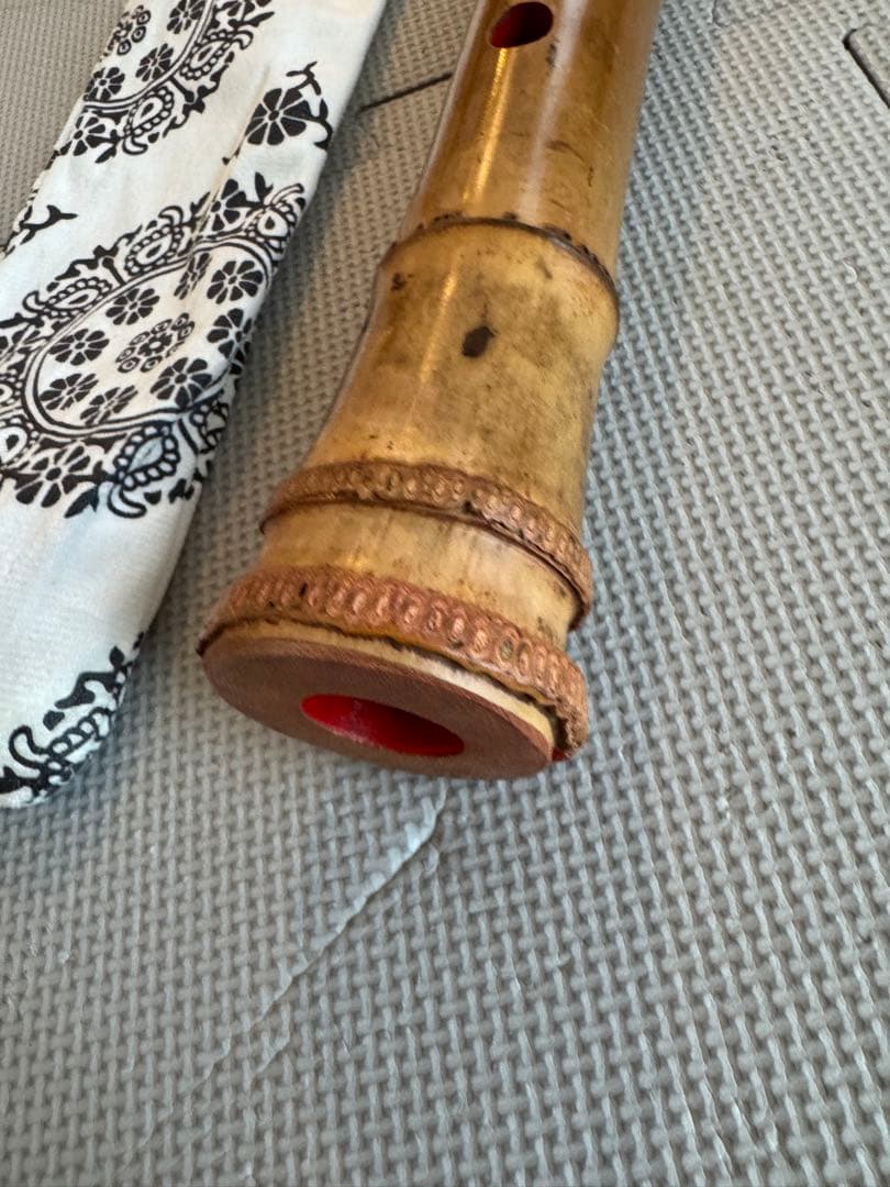 新品未使用 尺八 山本竹細工屋 高級管 1尺8寸管 真竹（桂竹）送料無料