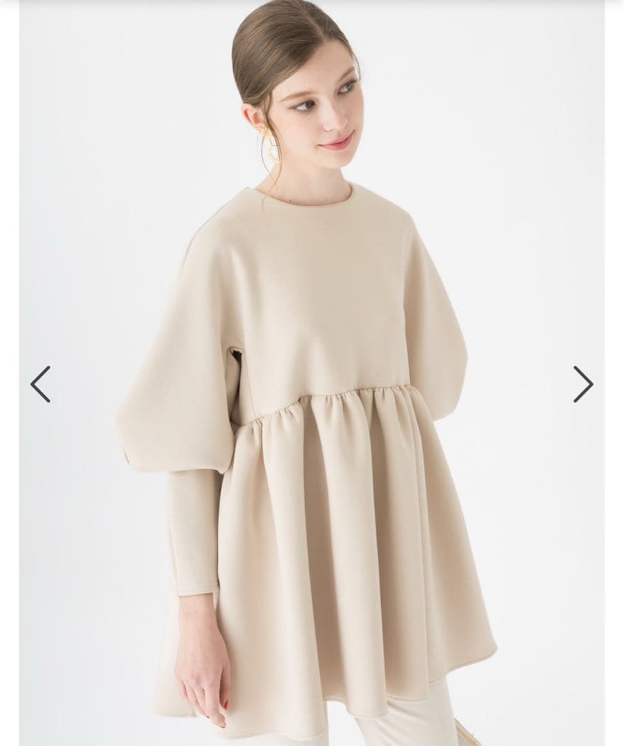 ツルバイマリコオイカワ　チュニック　　ブラック