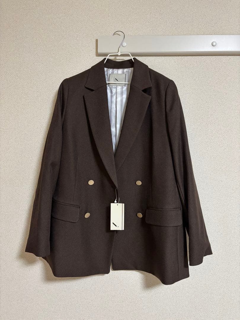 N.Natural Beauty Basic ダブルブレストテーラードジャケット