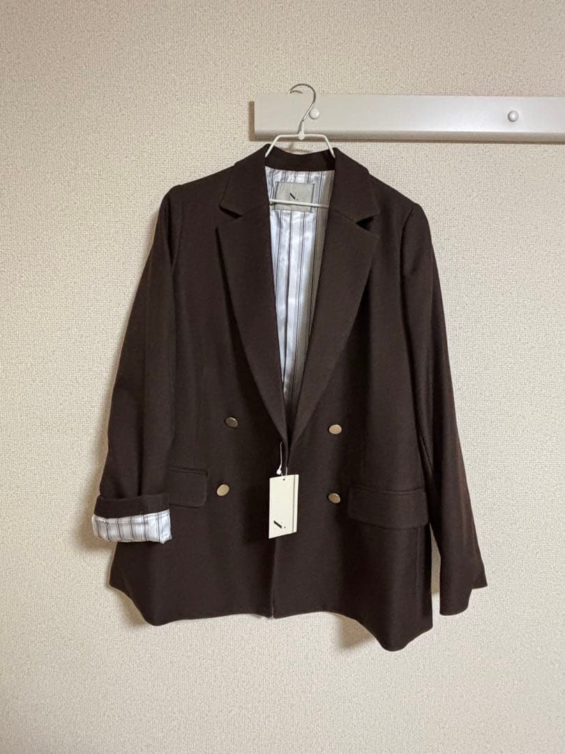 N.Natural Beauty Basic ダブルブレストテーラードジャケット