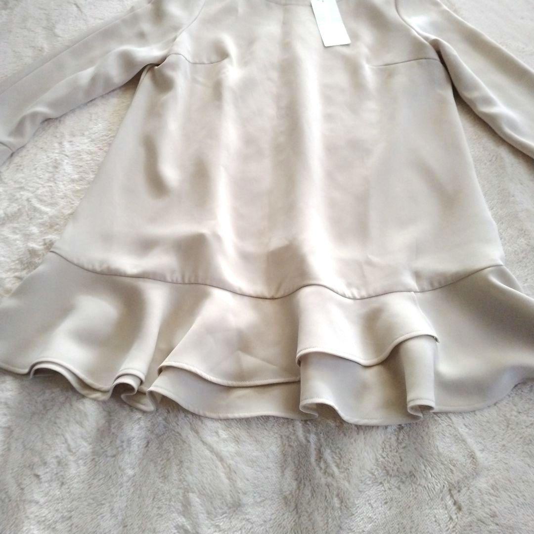 TO BE CHIC　未使用 洗える 42 ダブルクロス チュニック ブラウス