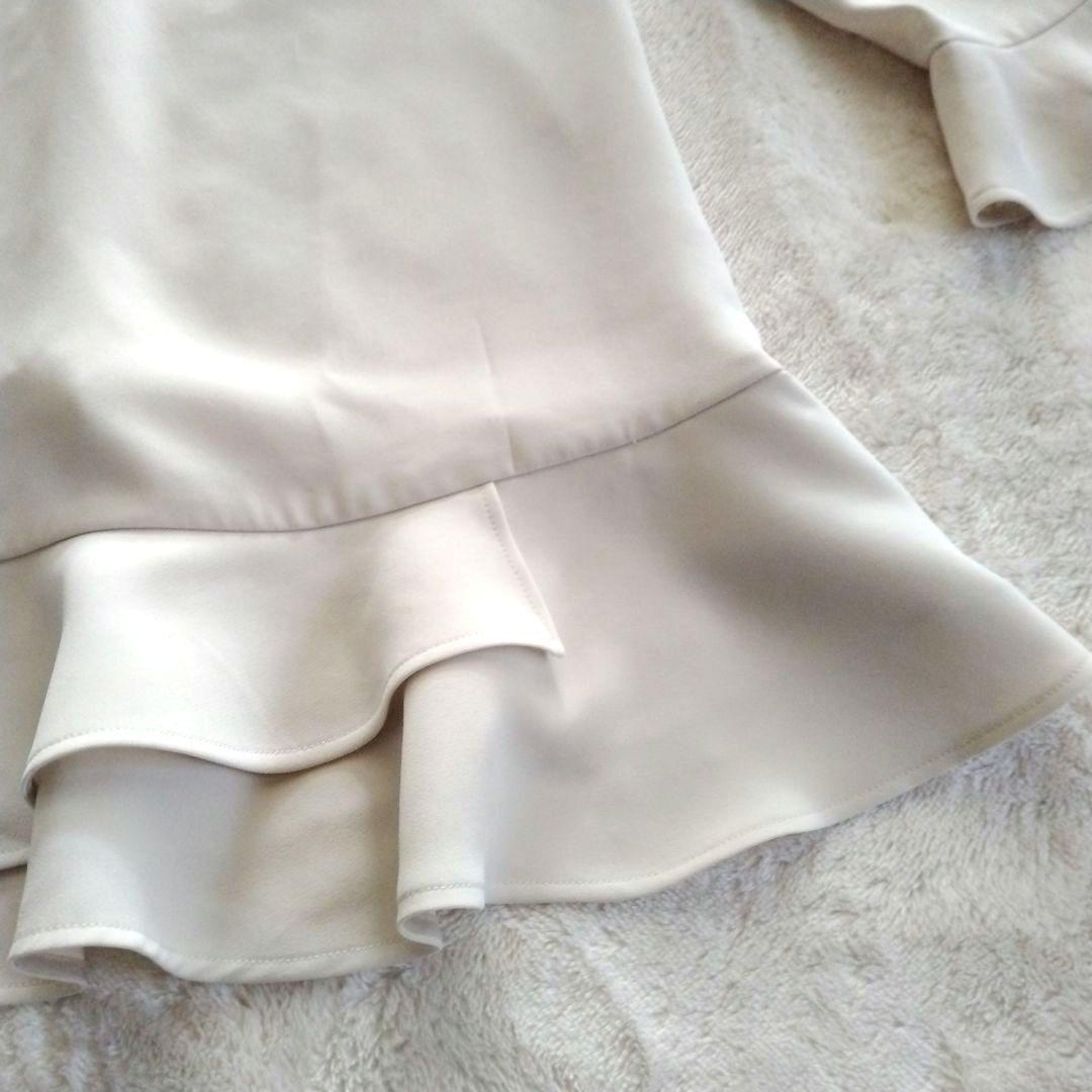 TO BE CHIC　未使用 洗える 42 ダブルクロス チュニック ブラウス