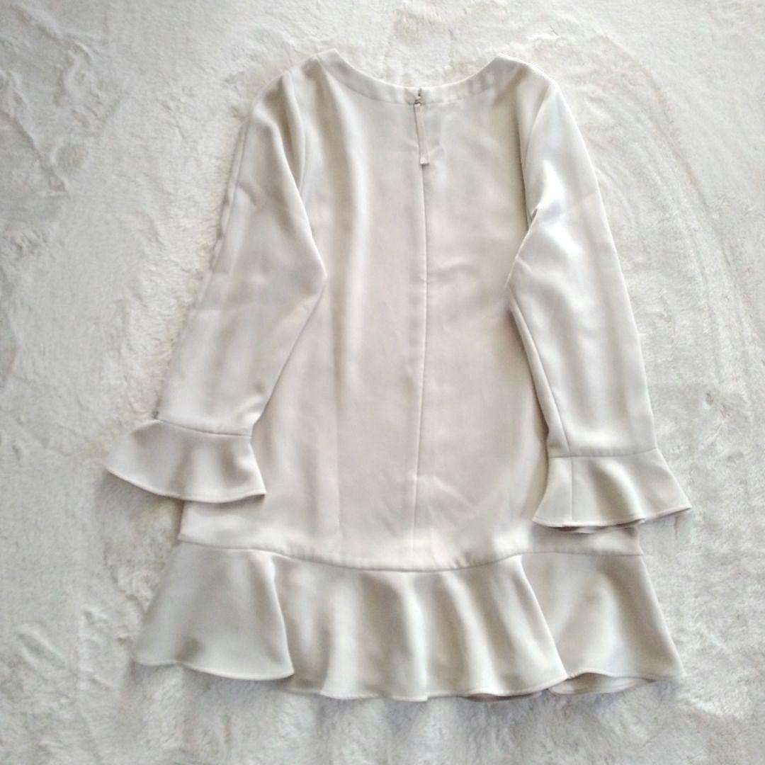 TO BE CHIC　未使用 洗える 42 ダブルクロス チュニック ブラウス