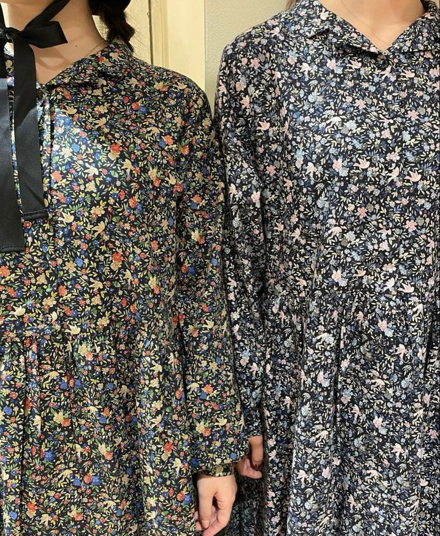 ★最終価格★新品ツハルリバティ　Bird song柄ワンピース