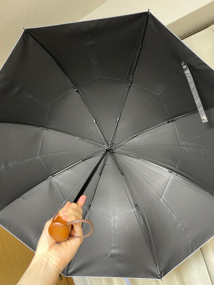 サンバリア100 2段大判　フロストブルー(紐付き)