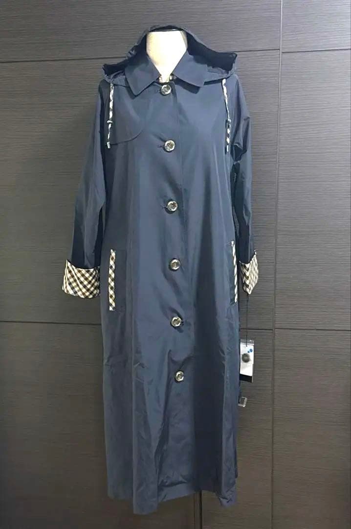 値下げ　新品未使用　アクアスキュータム トレンチデザイン レインコート
