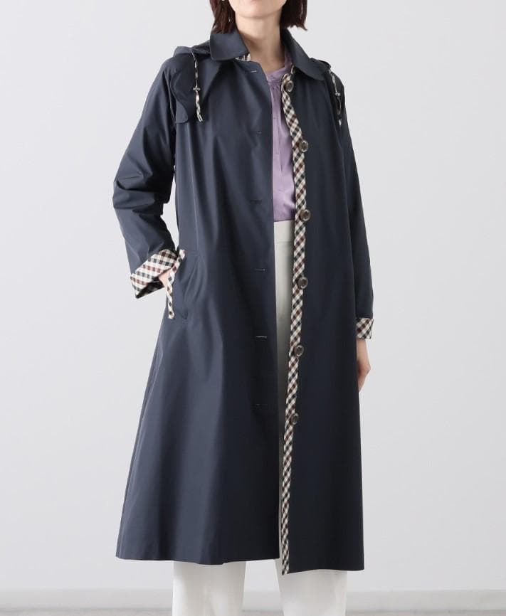 値下げ　新品未使用　アクアスキュータム トレンチデザイン レインコート