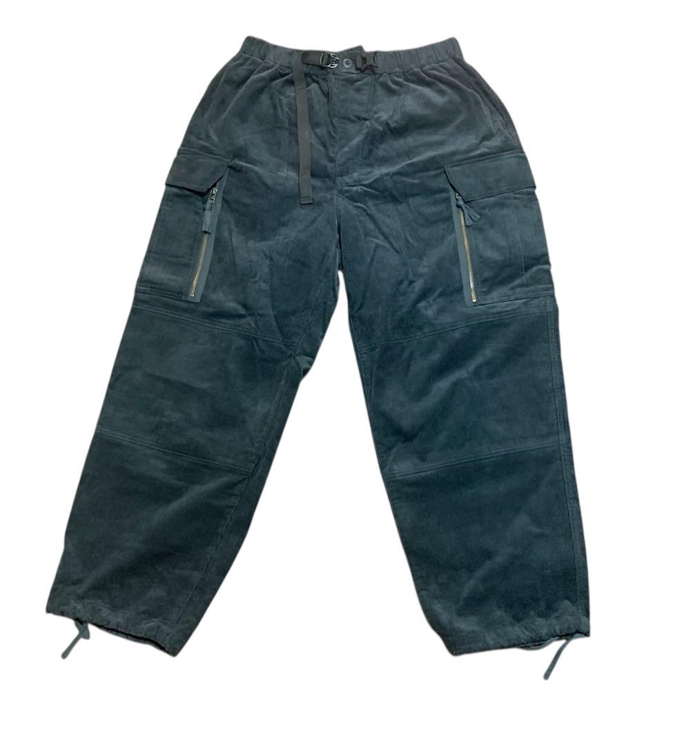 GRIP SWANY コーディロイブッシュパンツ ダークグレー Ｌ　25AW