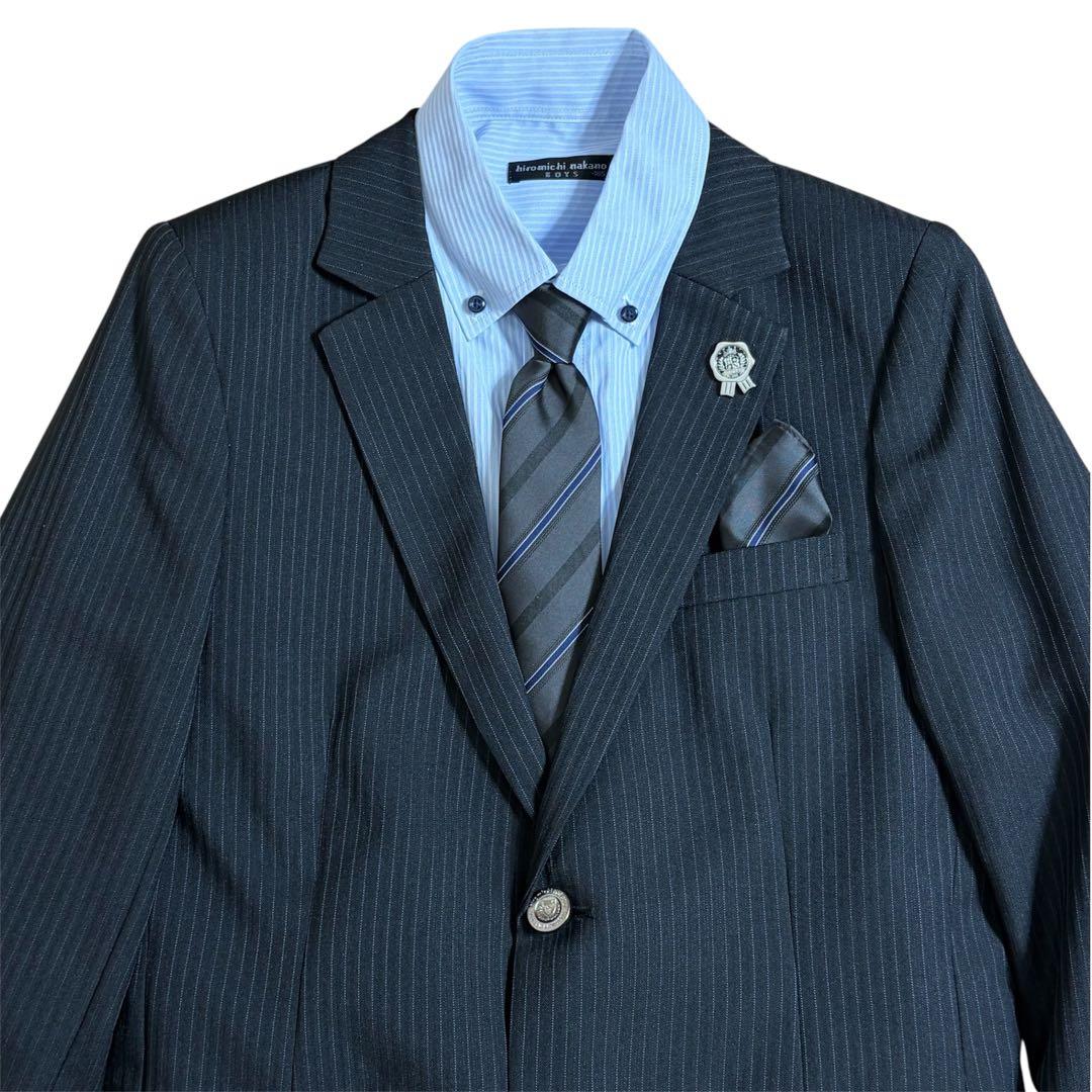 【極美品】ヒロミチナカノ 男の子 フォーマルスーツ 165A 6点セット 卒業式