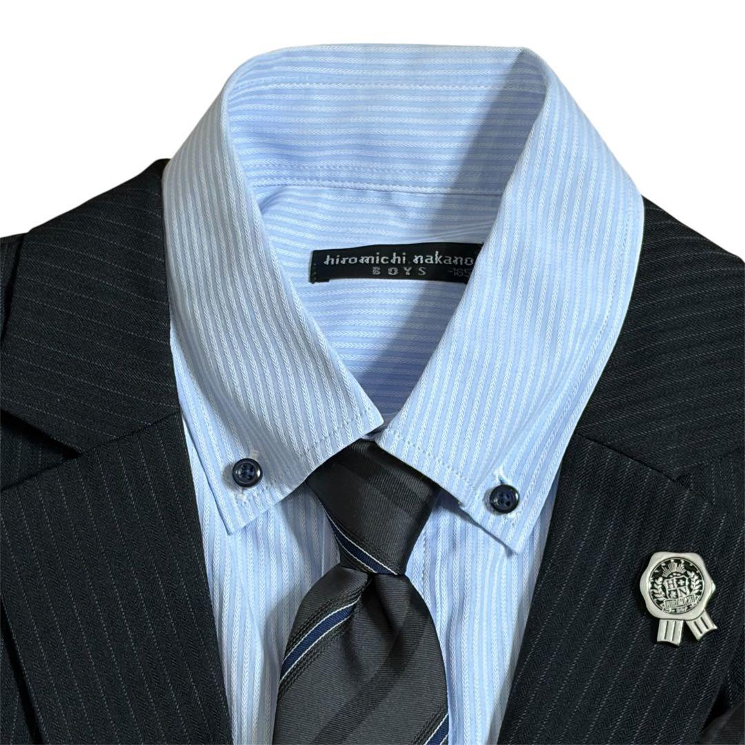 【極美品】ヒロミチナカノ 男の子 フォーマルスーツ 165A 6点セット 卒業式