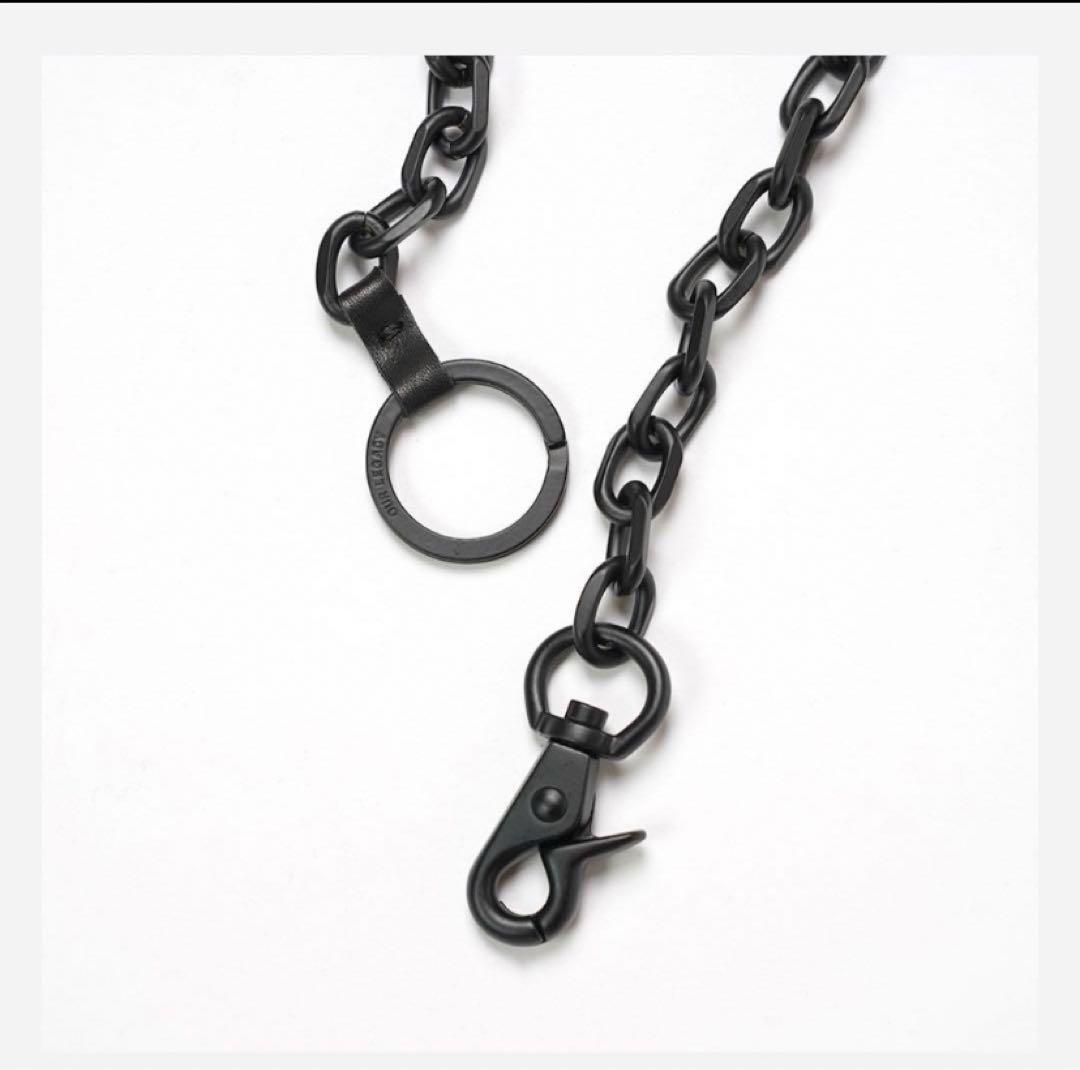 OUR LEGACY LADON ブラックメタル ウォレットチェーン