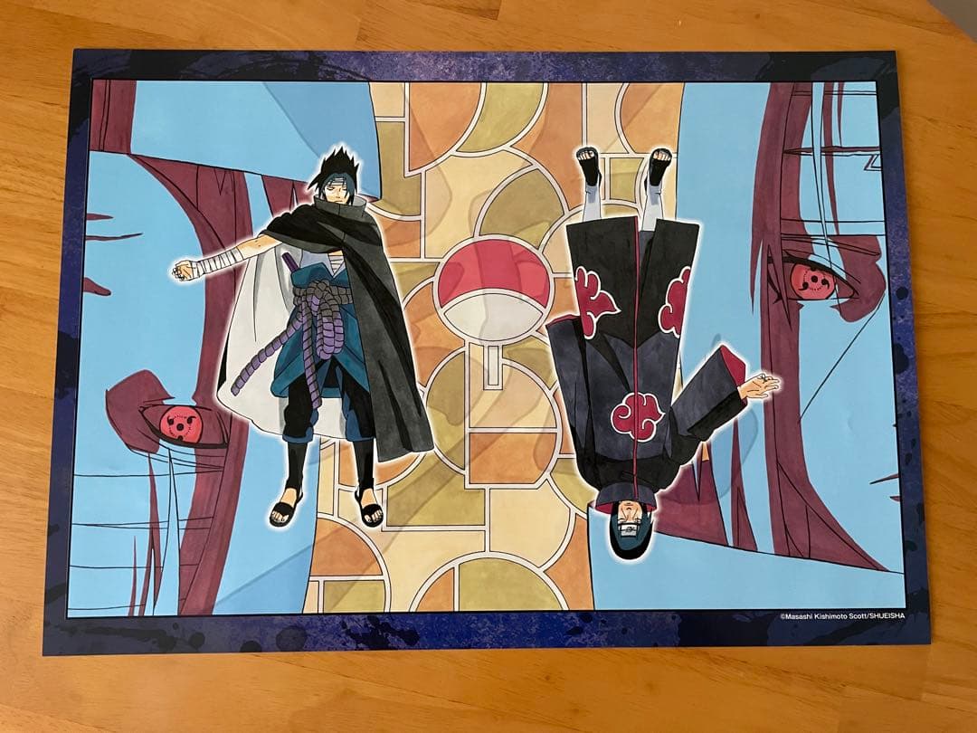 ナルト　イラストポスターコレクション 8枚セット　ジャンプ展　NARUTO