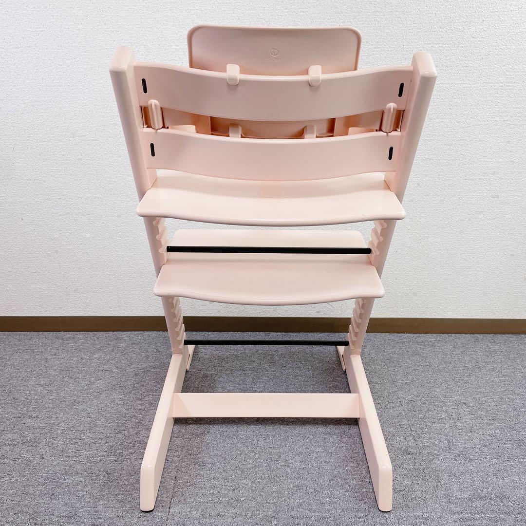 専用出品　STOKKE TRIPP TRAPP ピンク No.6 付き