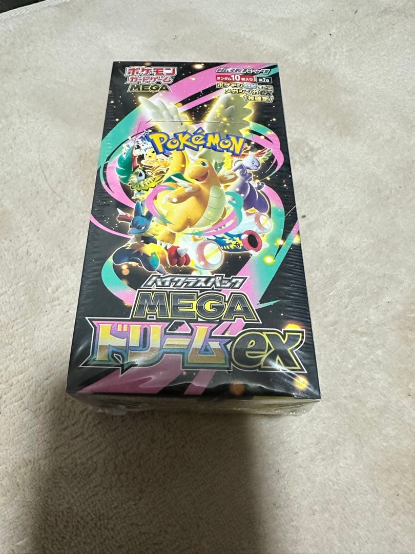 【シュリンク付き】ポケカ　メガドリームex 1BOX
