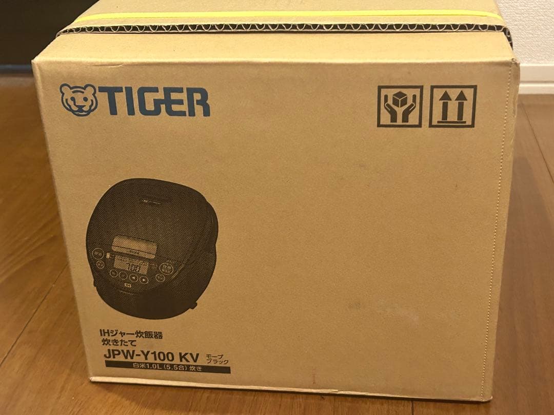 タイガー魔法瓶 炊きたて JPW-Y100-KV [モーブブラック]