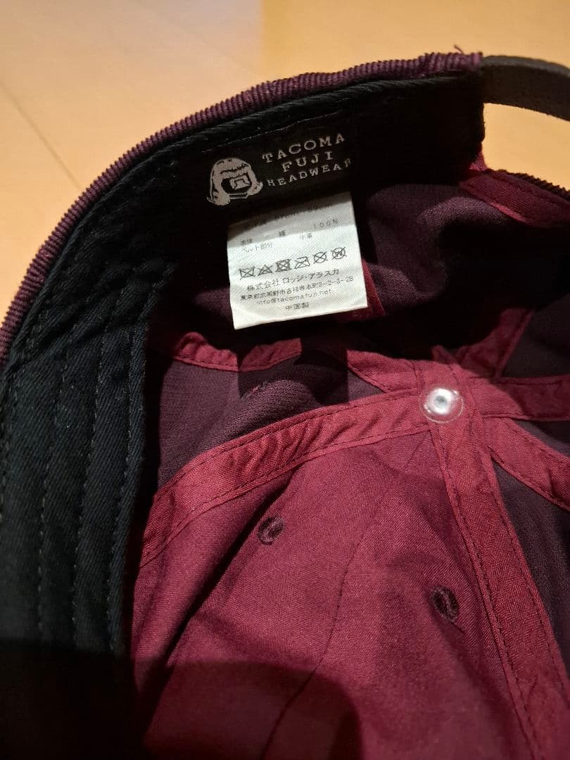 TACOMA FUJIタコマフジレコード　キャップ