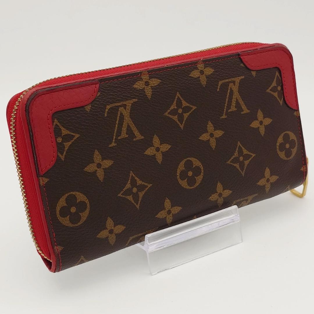【美品】ルイヴィトン モノグラム レティーロ スリーズ ジッピーウォレット