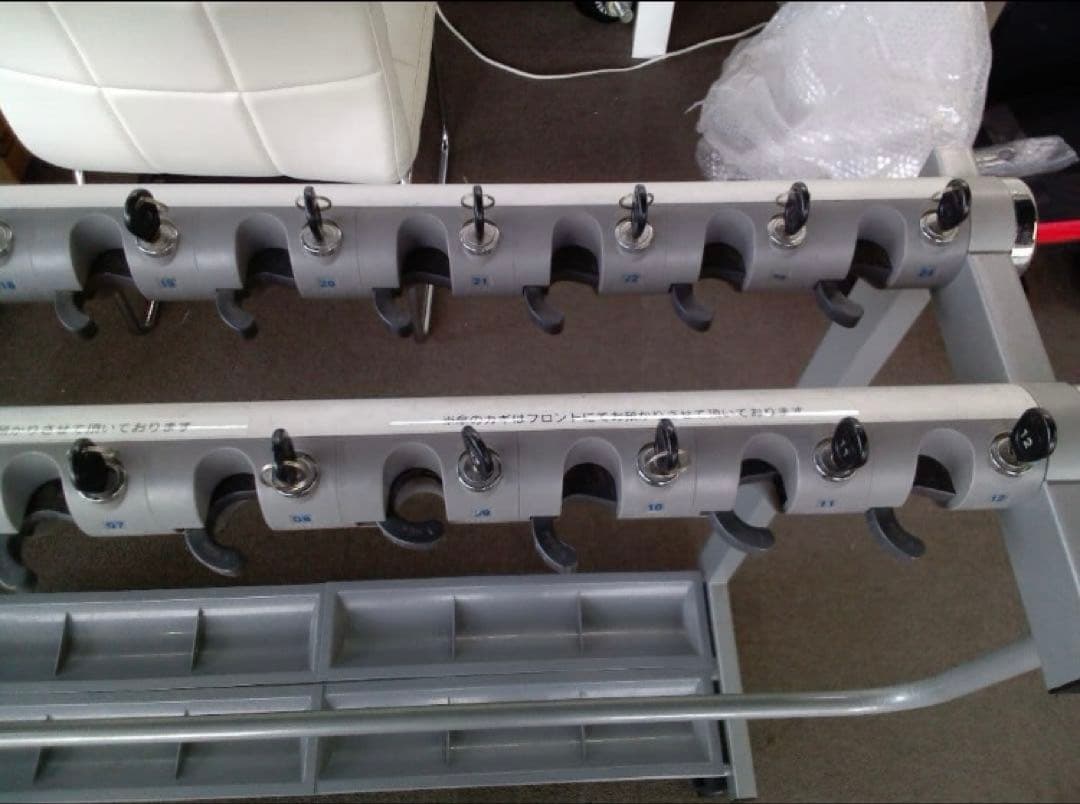 傘立て　24本・カギ付　【業務用‼️】　店　塾　病院　施設　アンブレラスタンド