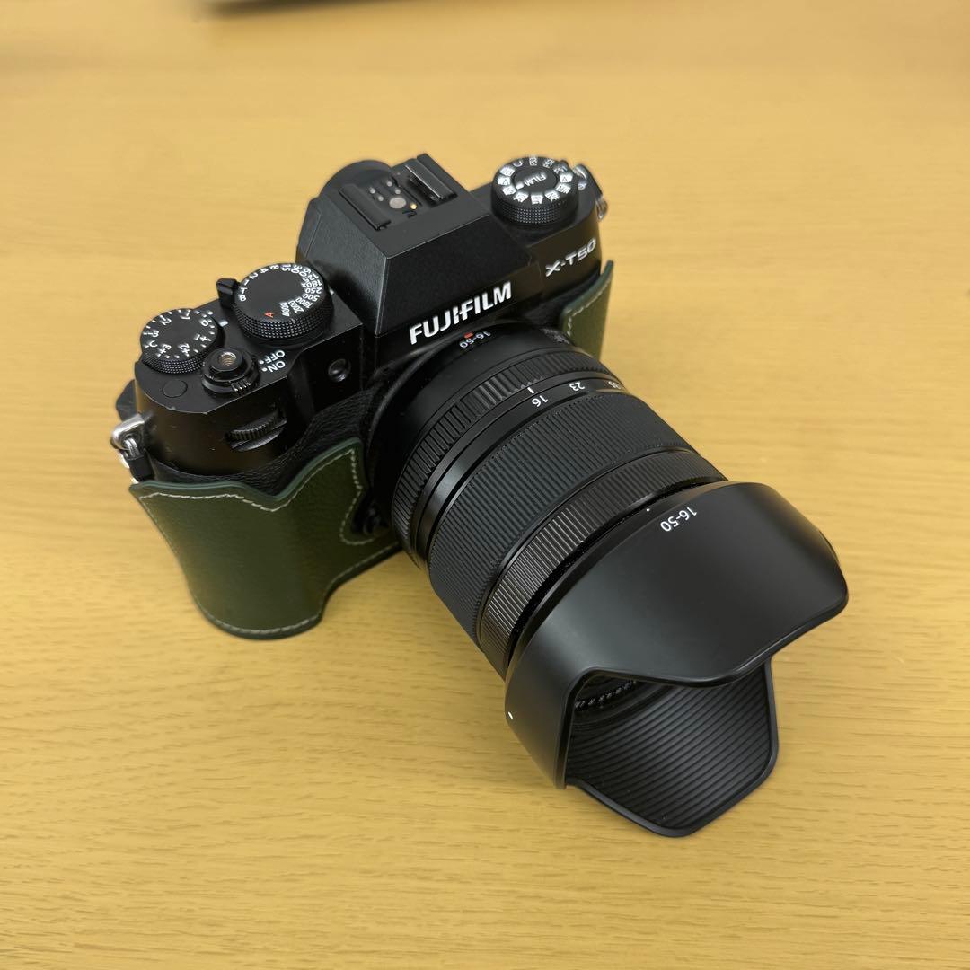 富士フィルム x-t50 xf16-50mmレンズキット
