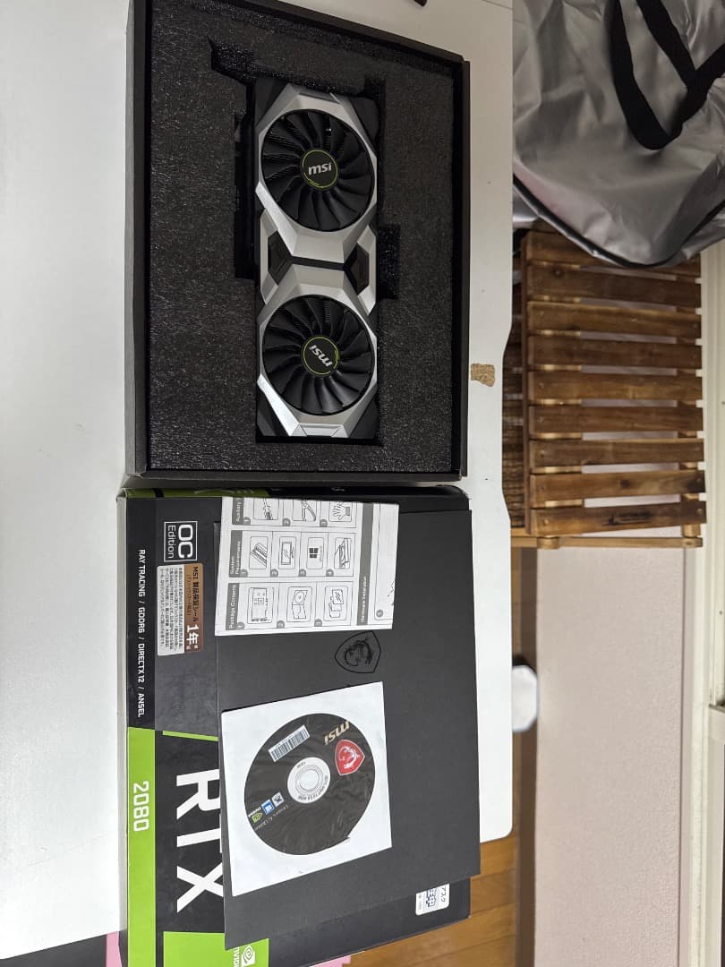 ジャンク品　MSI VENTUS 2080 グラボ