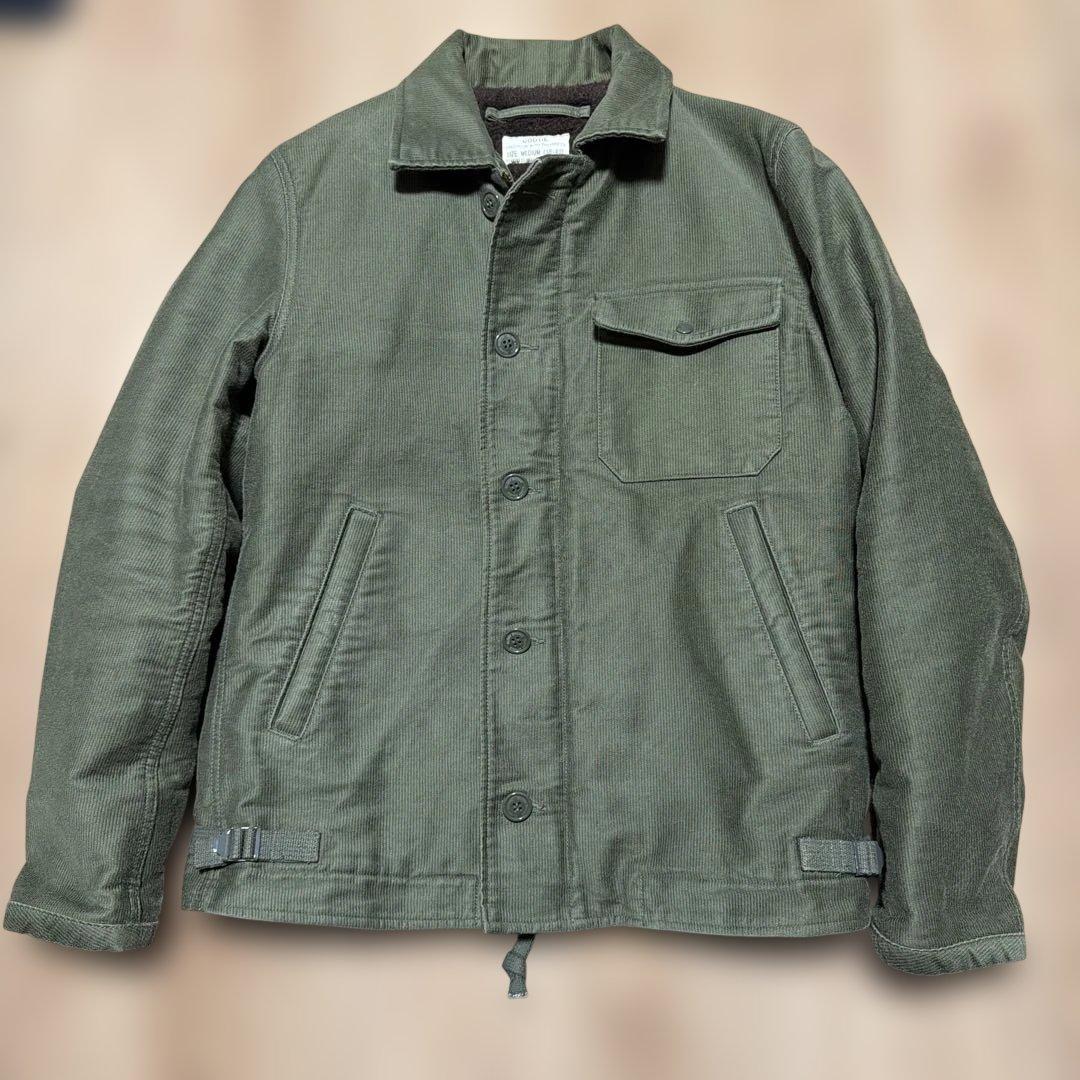 COOTIE ミリタリー a-2デッキジャケット オリーブ