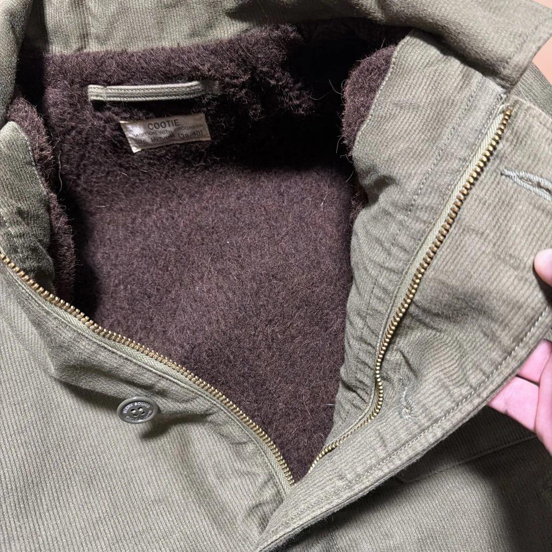 COOTIE ミリタリー a-2デッキジャケット オリーブ