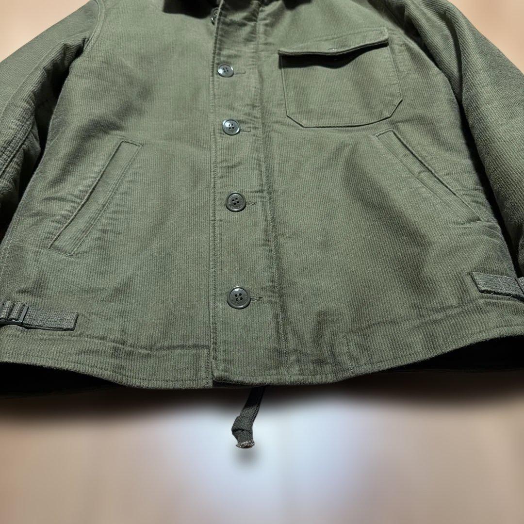 COOTIE ミリタリー a-2デッキジャケット オリーブ