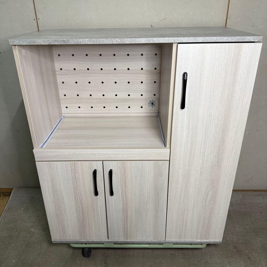 【889】【美品】レンジボード・キッチン収納