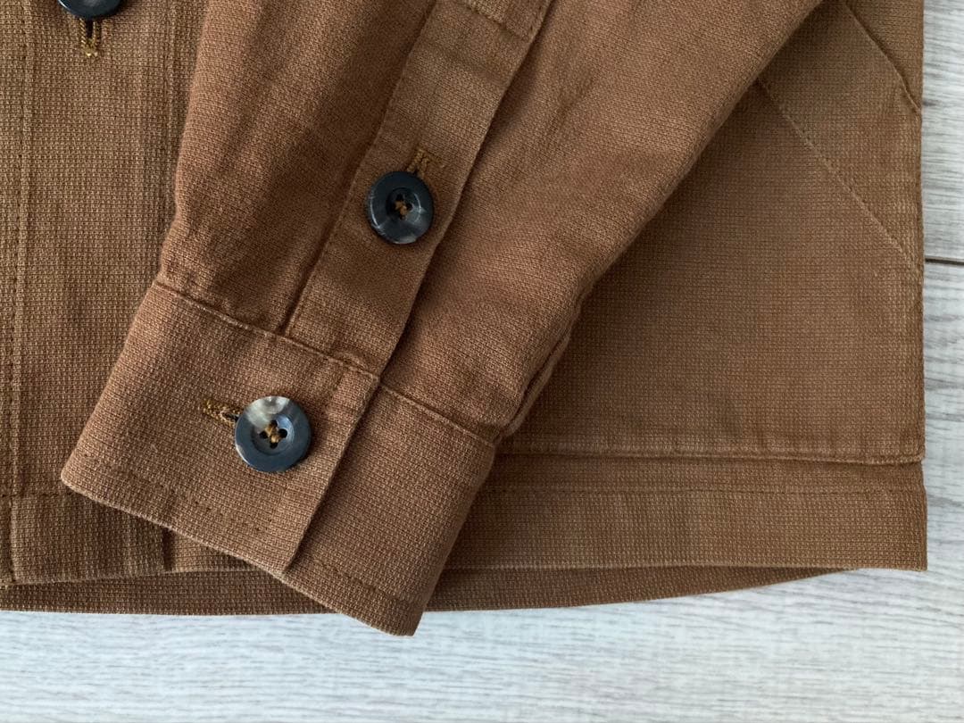 Private White V.C. シャツジャケット イギリス製 ブラウン