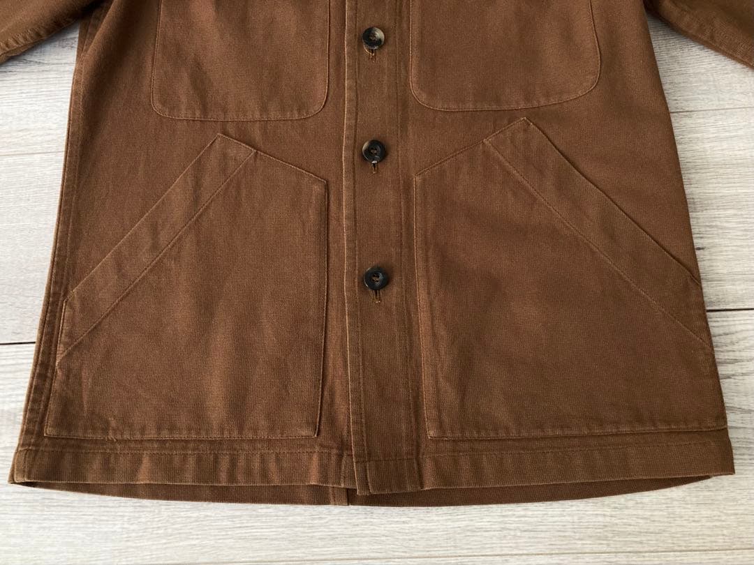 Private White V.C. シャツジャケット イギリス製 ブラウン