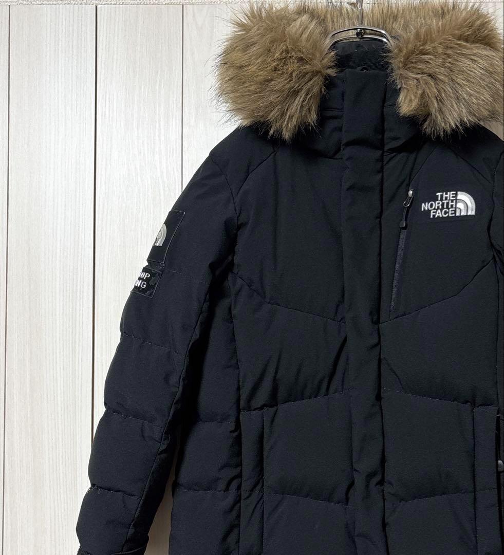 ノースフェイス ロング ダウンジャケット コート ファー ドライベント 120