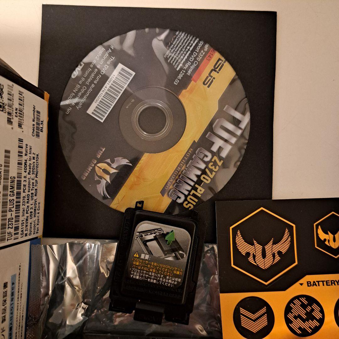 【動作品】ASUS TUF Z370-PLUS GAMING とi7-8700K